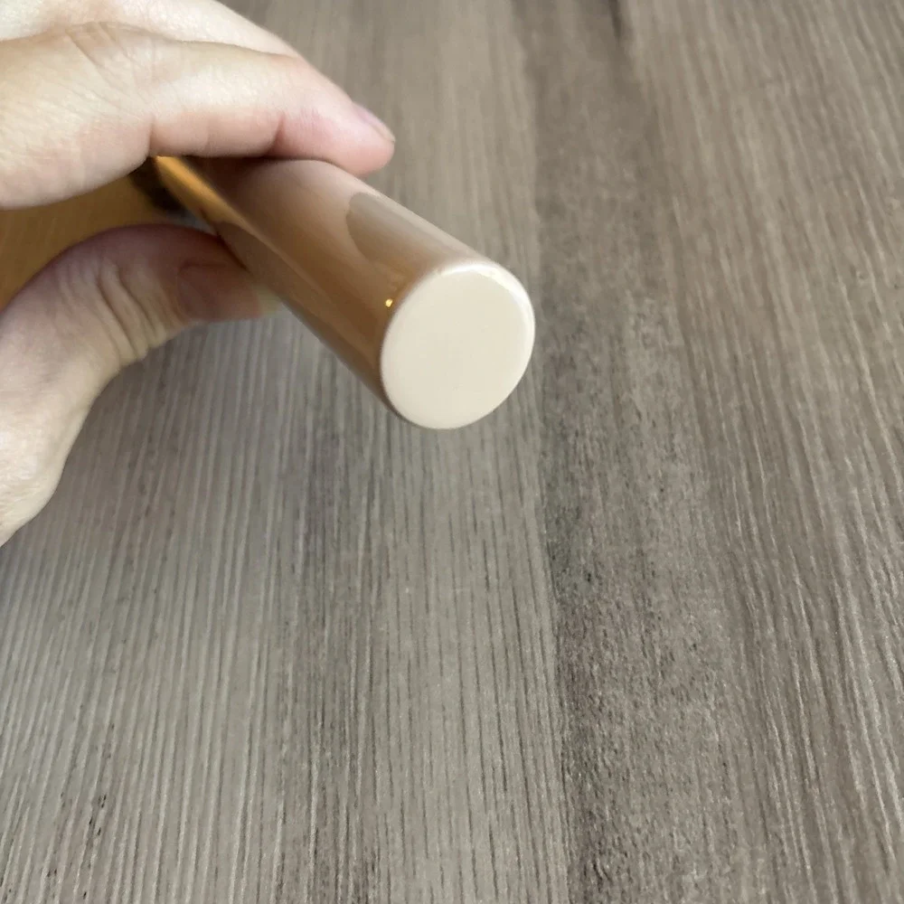 No Makeup Makeup Foundation Brush Tan Synthetic Bristles New No Box